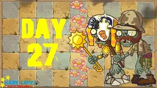 Plants vs Zombies 2 - Ancient Egypt - Day 27 [Don't Trample the Flowers] No Premium