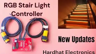 RGB Stair Light Controller.WiFi Stair Light Controller.