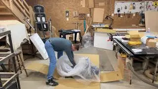Unboxing and Assembly Supermax 19-38 Drum Sander