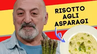 Asparagus risotto