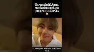 The way jungkook teases Taehyung would crack anyone up #taekook