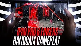 iPad Pro 6 fingers Handcam gameplay | CODM BR 