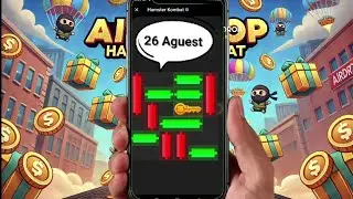 Hamster Kombat Today Key 🗝️ | Daily Key 🗝️ Missions 26-08-2024