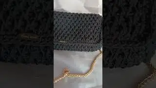 Связалась сумка крючком 😅