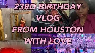 HOUSTON BIRTHDAY VLOG: SEISMIQUE MUSEUM, PUR NOIRE WINERIES & MORE!