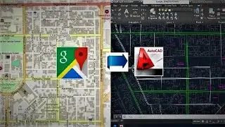 AutoCAD | Auto trace MAP