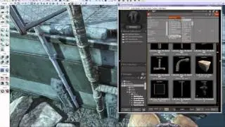 Unreal Engine Primer - Realistically dressing a level - 003 pipework and rails