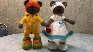 I knit Teddy Bears in the style of tilde. Teddy Bear crochet pattern