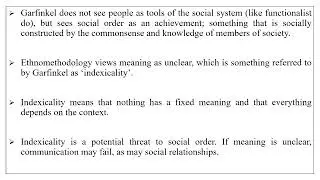 Discourse Analysis - Lesson 8 - Approaches to Discourse Analysis - Ethnomethodology