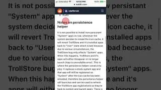 TrollStore Jailed permasigned app installer for iOS 14.0 - 15.1.1