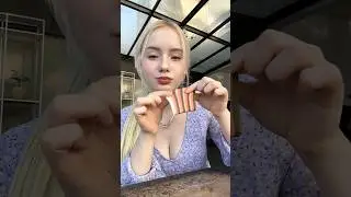 Barbie foreigner tries Indonesian food🥰❤️ 