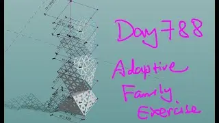 Revit Exercise (Day 788) - Adaptive Family Exercise