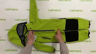 Caimano Детский комбинезон софтшелл (весна-осень), THOMAS 2204 Салатовый