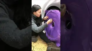 How to Wrap Car Wheels with Film 