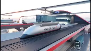 HyperPort concept revealed by HyperloopTT and HHLA