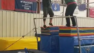 Takachev/ Ray Drills  At McCrackens Gymnastics  Love seeing all the girls 😁 and Coaches Again