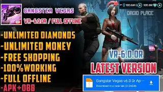 Gangster Vegas Latest Vr 6.0.0r Mod Apk Highly  Compressed | Unlimited Money,Vip 10, Premium Mod
