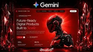 How to Make Website using Ai in Telugu I Built a $10000 Animated Website with Ai for FREE తెలుగులో