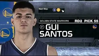 2022 NBA Draft: Warriors Draft Gui Santos