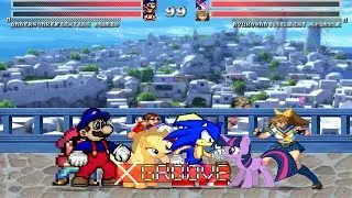 Team andersonkenya1 vs Team Princess Twilight Sparkle Part 2 MUGEN Request 4v4 Battle!!!