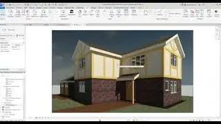 Using the Render Tool in Revit