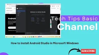 How to Install Android Studio in Microsoft Windows 