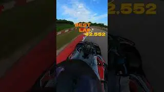 FULL TRACK my personal best lap #gokarting #karting #insta360