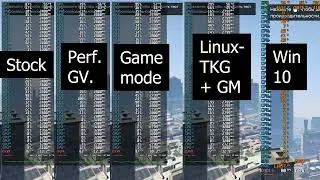 GTA 5 (V) | Windows vs GNU/Linux benchmark