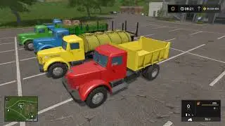 Обзор мода:Пак МАЗ/ЯАЗ - 200 Серия для Farming Simulator 17
