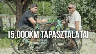 Leültem Szőnyi Ferenccel a kerékpárjáról beszélgetni