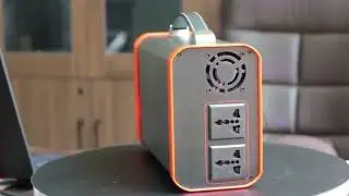 400W 220V Ac portable power station solar power generator power bank fast charger QC3.0 PD 3.0