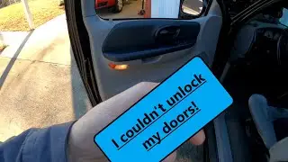 My Ford F150 Lightning would not unlock! - Power Door Actuator Replacement