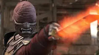Mortal Kombat X - Kenshi (Possessed) Living Tower Bad Weather Conditions (No Matches Lost)