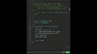 Leetcode 226. Invert Binary Tree