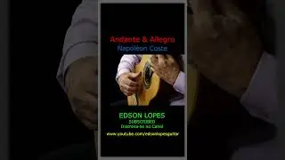 Andante & Allegro by Napoléon Coste, performed by Edson Lopes