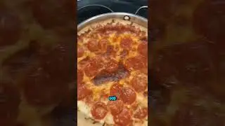STUFFED CRUST PEPPERONI PIZZA! #shorts