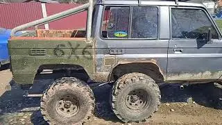 toyota lc 70 6x6 перший оффроуд тест