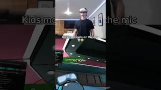 Mom Gets on Mic in Among Us VR
