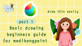 Tutorial medibang paint di android tanpa stylus pen untuk pemula tanpa ribet - begginers tips part 1