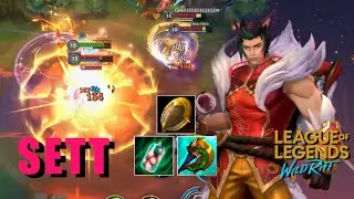 SUPPORT SETT IS SO DIRTY! GAME MVP! | WILD RIFT