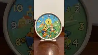 60's/70's animated Noddy wind up alarm clock