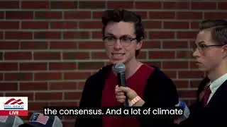 conservative debates Environmentalist Michael Knowles