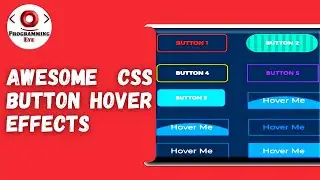 Awesome CSS Button Hover Effects using HTML & CSS | 