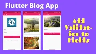 9. Add Validation to Fields