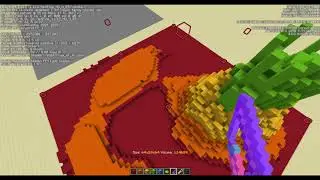 Minecraft BlingEdit Testing - Making A Mountain Scene