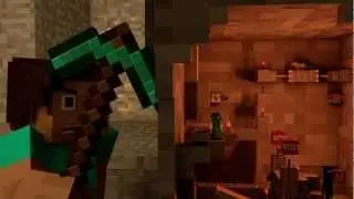Minecraft - Mining a Block [How to mine with style]