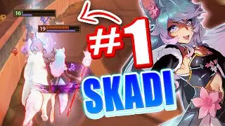 I Watched the NUMBER 1 SKADI with MAX MMR in SMITE...
