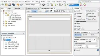 Create your first Java GUI using Netbeans 12.4
