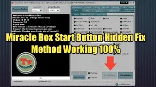 Miracle box 2.82 crack / start button not working / error fix problem solve 100%