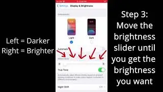 How to Change your iPhone's Brightness